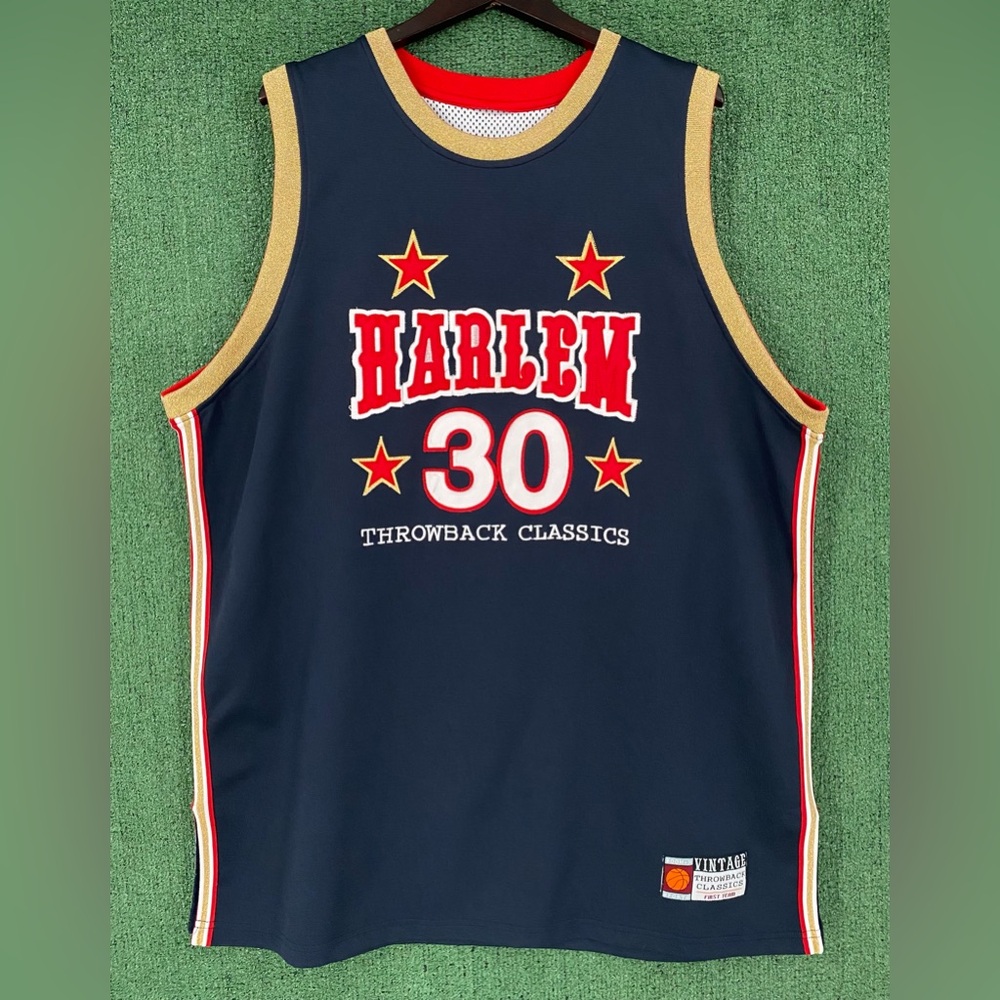 Harlem Globetrotters All Stars Throwback Classics Sewn Basketball Jersey 3XLT